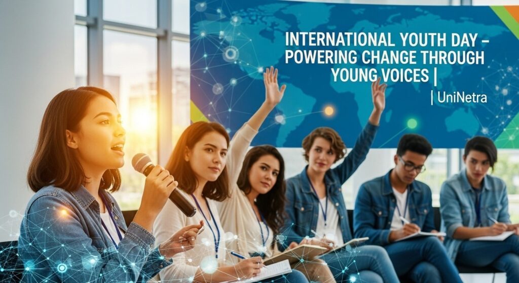 International Youth Day 2025, Powering Change Through Young Voices, UniNetra Youth Empowerment
