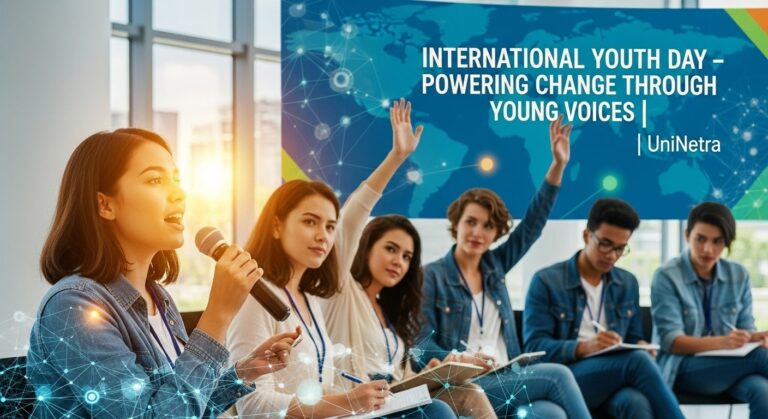 International Youth Day 2025, Powering Change Through Young Voices, UniNetra Youth Empowerment