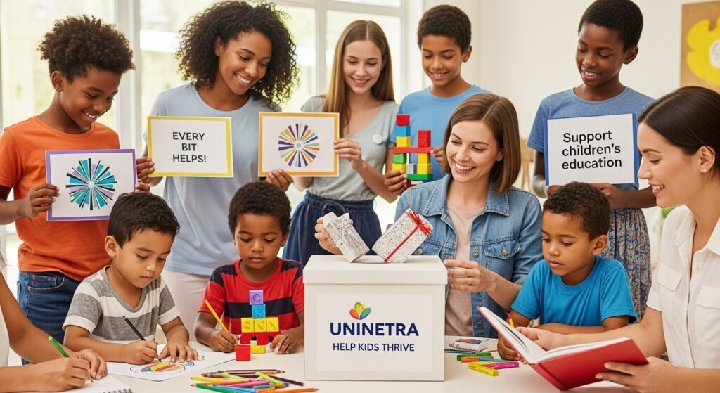 uninetra Help to raise valuable donations for Kids