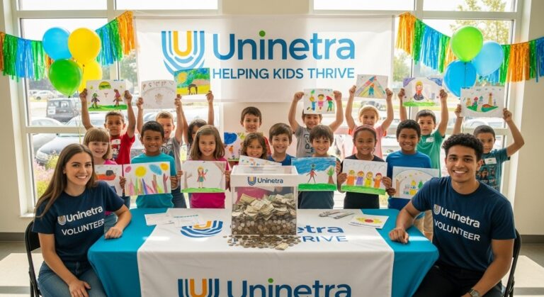 uninetra Help to raise valuable donations for Kids cause