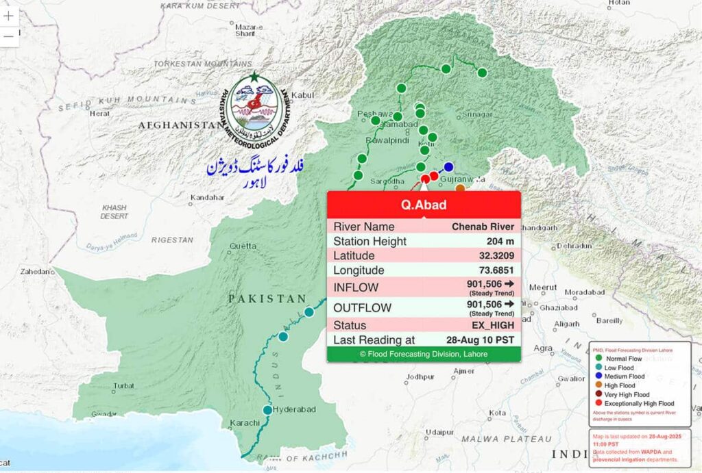 flood punjab map